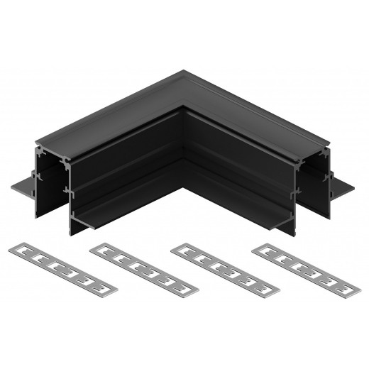 Соединитель угловой L-образный для треков встраиваемых Hesby Lighting ElDeko 0062
