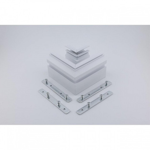 Соединитель угловой L-образный для треков встраиваемых Aployt Magnetic track 220 APL.0286.10.02