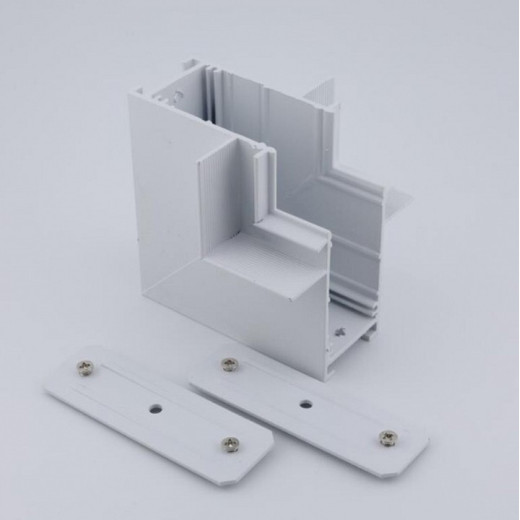 Соединитель угловой L-образный для треков встраиваемых Aployt Magnetic track 220 APL.0285.10.02