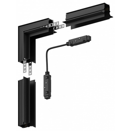Соединитель угловой внутренний для треков встраиваемых Hesby Lighting ElDeko 0063