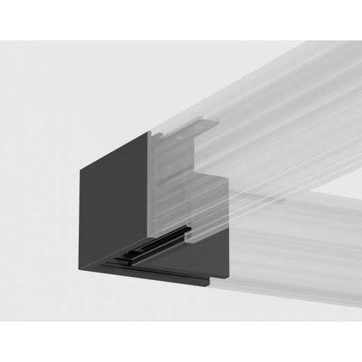 Соединитель угловой внутренний для треков накладных Ambrella Light TRACK SYSTEM GL1961