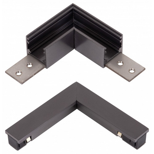 Соединитель угловой L-образный для треков накладных Lucide LINIAL 55900/19/08