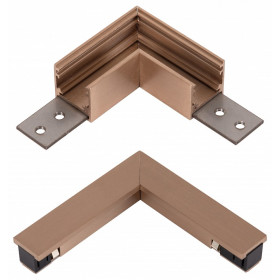 Соединитель угловой L-образный для треков накладных Lucide LINIAL 55900/19/05