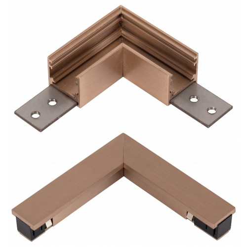 Соединитель угловой L-образный для треков накладных Lucide LINIAL 55900/19/05