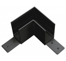 Соединитель угловой L-образный для треков накладных Lightstar Teta 505127-ALU