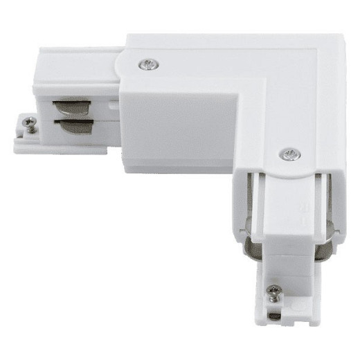 Соединитель угловой L-образный для треков DesignLed Трехфазные треки и аксессуары CN-3F-L-R-WH