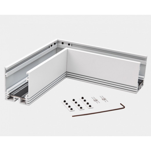 Соединитель угловой внешний для треков накладных SWG PRO SY 00-00007819