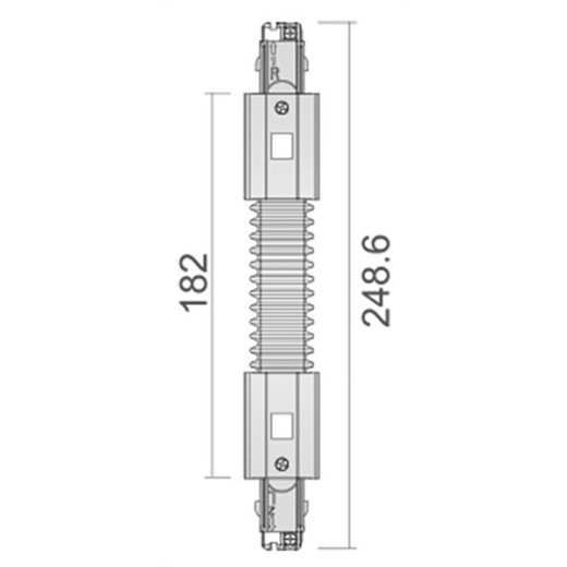 Соединитель гибкий для треков Deko-Light D Line 710040