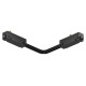 Соединитель гибкий для треков Denkirs SMART SLIM BASE TR2423-BK