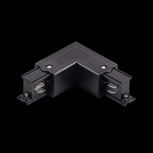 Соединитель угловой L-образный для треков накладных Lightstar Quattro 504127-FRPS