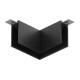 Соединитель угловой внутренний для треков Denkirs SMART SLIM BASE TR2406-BK