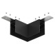 Соединитель угловой внутренний для треков Denkirs SMART 48V BASE TR8512-BK