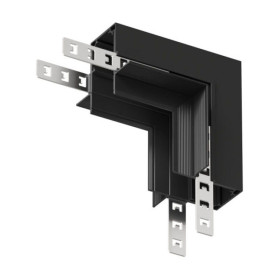 Соединитель угловой внутренний для треков Denkirs SMART 48V HIDE TR8546-BK