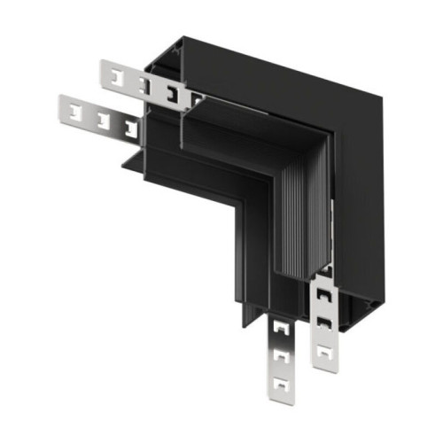 Соединитель угловой внутренний для треков Denkirs SMART 48V HIDE TR8546-BK
