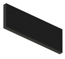 Заглушка для трека боковая Denkirs AIR BASE TR5235-BK