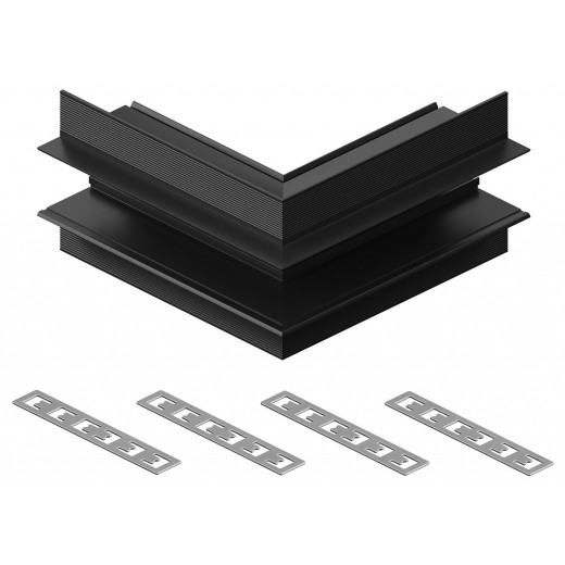 Соединитель угловой внешний для треков встраиваемых Hesby Lighting ElDeko 0064