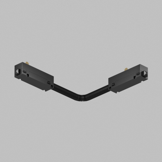 Соединитель гибкий для треков Denkirs SMART SLIM BASE TR2423-BK