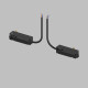 Токопровод концевой Denkirs SMART SLIM BASE TR2427-BK