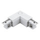 Соединитель угловой L-образный для треков DesignLed Трехфазные треки и аксессуары CN-3F-L-L-WH