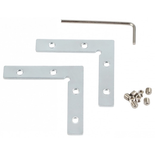 Соединитель угловой внутренний для треков накладных MyFar  MT0100-CC