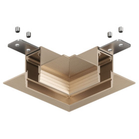 Соединитель угловой внутренний для треков Denkirs SHINE PRIME HIDE TR4905-CP