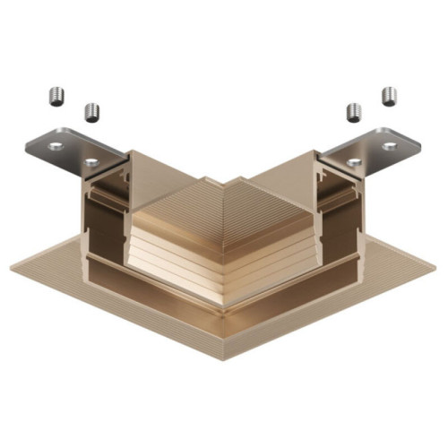 Соединитель угловой внутренний для треков Denkirs SHINE PRIME HIDE TR4905-CP