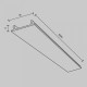 Вставка декоративная Maytoni Technical Accessories for tracks Unity TRA001DO-1B