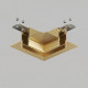 Соединитель угловой внутренний для треков Denkirs SHINE PRIME HIDE TR4905-SB