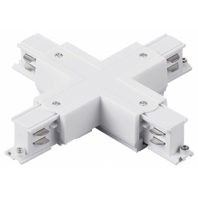 Токопровод X-образный центральный Lightstar Quattro 504146-FR