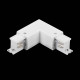 Соединитель угловой L-образный для треков накладных Lightstar Quattro 504126-FRPS