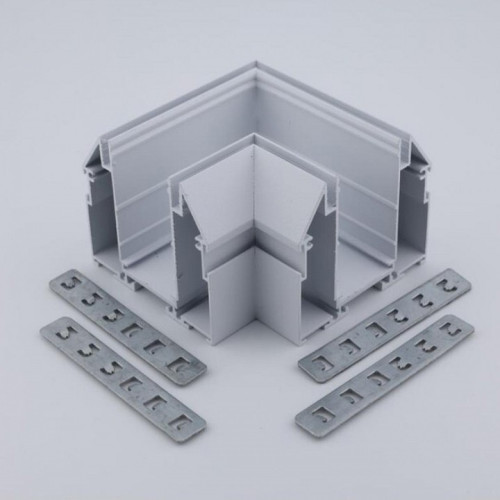 Соединитель угловой L-образный для треков встраиваемых Aployt Magnetic track 220 APL.0284.10.04