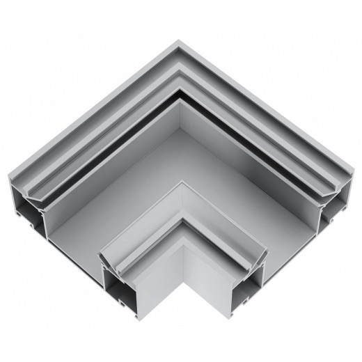 Соединитель угловой L-образный для треков накладных ST-Luce SKYLINE 48+ ST1047.599.00