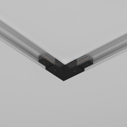 Соединитель угловой L-образный для треков Maytoni Technical Accessories for tracks Unity TRA001CLB-11B