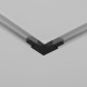Соединитель угловой L-образный для треков Maytoni Technical Accessories for tracks Unity TRA001CLB-11B