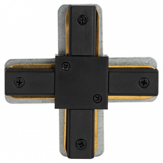 Токопровод X-образный центральный Эра  TR-1PA-СX-BK