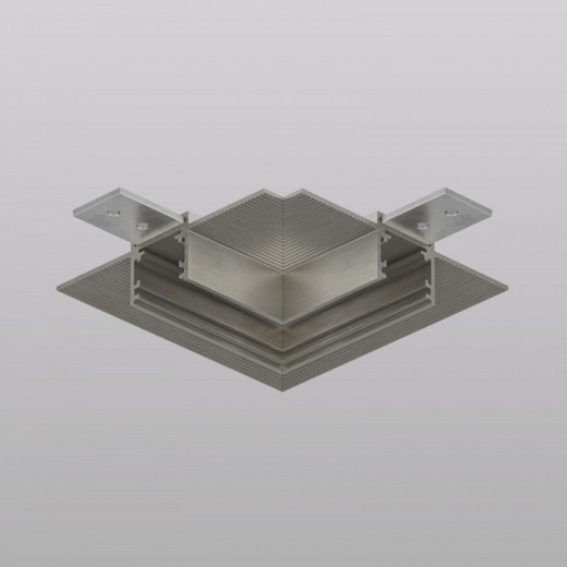 Соединитель угловой L-образный для треков встраиваемых Denkirs SHINE HIDE TR5705-DN