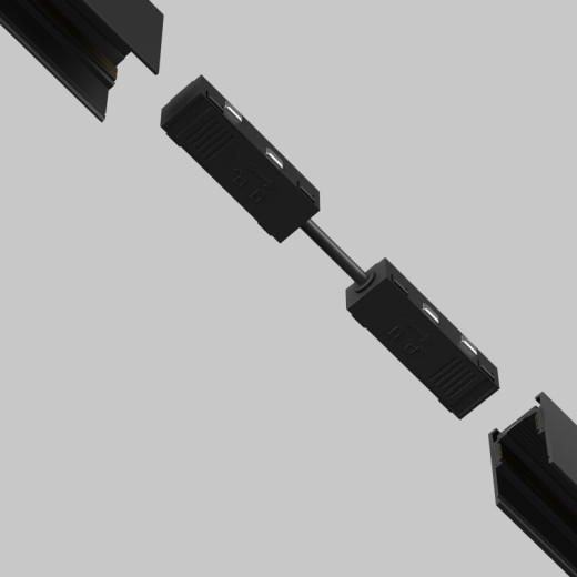 Соединитель гибкий для треков Voltega Exilight VGL034CPC-42B-5-1