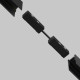Соединитель гибкий для треков Voltega Exilight VGL034CPC-42B-5-1