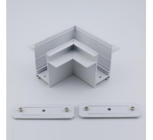 Соединитель угловой L-образный для треков встраиваемых Aployt Magnetic track 220 APL.0285.10.01