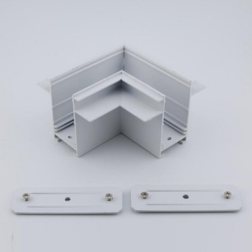 Соединитель угловой L-образный для треков встраиваемых Aployt Magnetic track 220 APL.0285.10.01