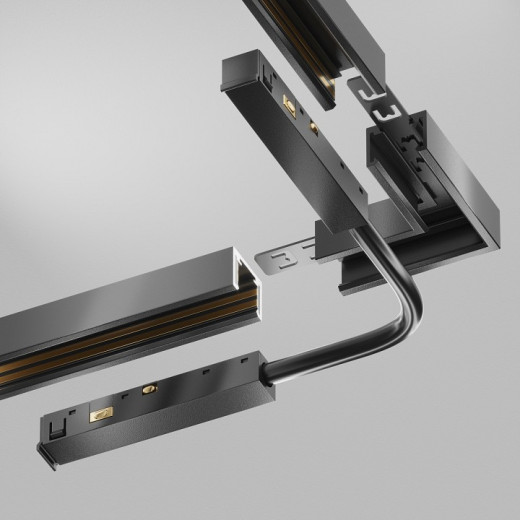 Соединитель гибкий для треков Maytoni Technical  TRA239CS-42B