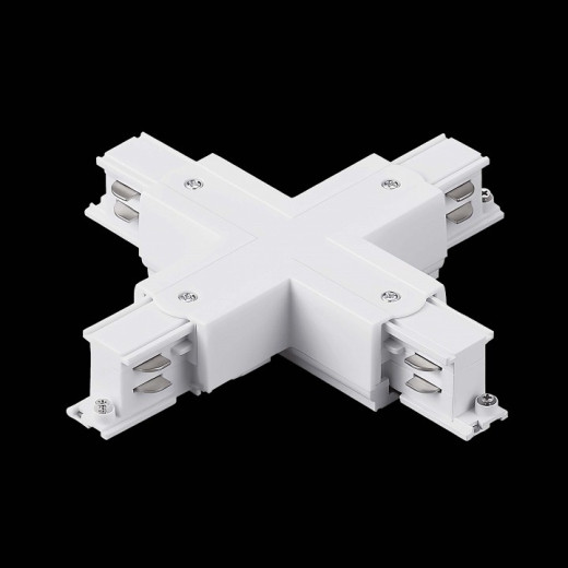Токопровод X-образный центральный Lightstar Quattro 504146-FR