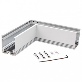 Соединитель угловой L-образный для треков накладных SWG PRO SY 00-00016479