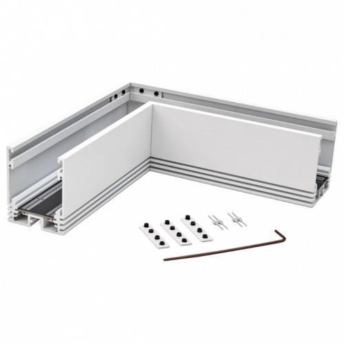 Соединитель угловой L-образный для треков накладных SWG PRO SY 00-00016479