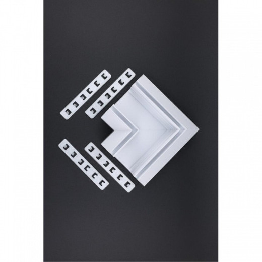 Соединитель угловой L-образный для треков встраиваемых Aployt Magnetic track 220 APL.0284.10.04