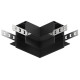 Соединитель угловой внутренний для треков Denkirs SMART 48V HIDE TR8545-BK