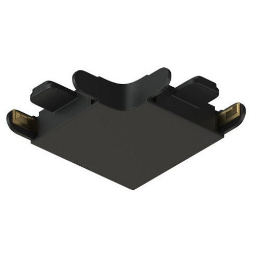 Соединитель угловой L-образный для треков накладных Denkirs AIR BASE TR5231-BK