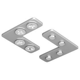 Соединитель угловой внутренний для треков Voltega Exilight VGL034CL-SC-42S