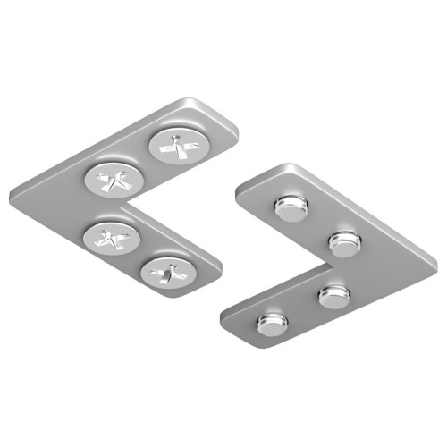 Соединитель угловой внутренний для треков Voltega Exilight VGL034CL-SC-42S