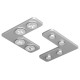 Соединитель угловой внутренний для треков Voltega Exilight VGL034CL-SC-42S